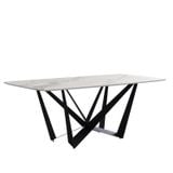 Bàn ăn mặt đá cao cấp Wyvern (không gồm ghế)