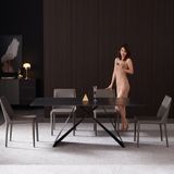 Bàn ăn mặt đá cao cấp Lynn (không gồm ghế)