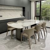 Bàn ăn mặt đá cao cấp Maya (không gồm ghế)