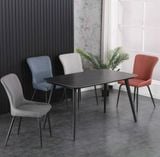 Bộ bàn ăn mặt đá Cosima + ghế Rosa
