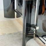 Bàn ăn inox tráng gương mặt đá Winter (không gồm ghế)