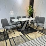 Bàn ăn mặt đá cao cấp Elysium (không gồm ghế)