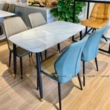 Bàn ăn mặt đá cao cấp Hebe (không gồm ghế)