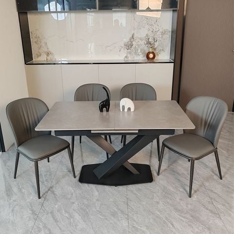 Bàn ăn mặt đá thông minh Toronto (không gồm ghế)