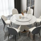 Bàn ăn tròn 2 mặt đá xoay Melisa (không gồm ghế)