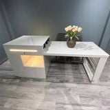 Bàn ăn đảo bếp mặt đá ADBD2