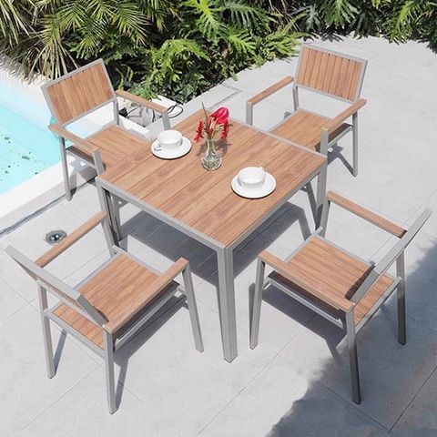 Bộ bàn ghế sân vườn DPBV20C2 + Ghế DPAV11A