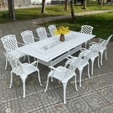 bàn nhôm đúc ngoài trời