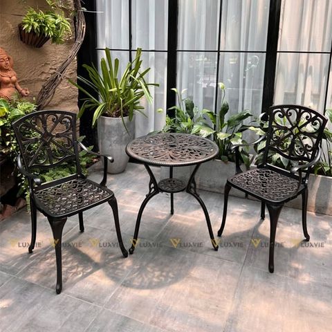 Ghế ngoài trời nhôm đúc GN29