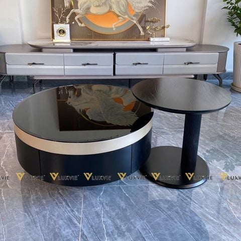 bàn trà sofa phòng khách luxvie