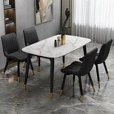 Bàn ăn mặt đá cao cấp Hebe (không gồm ghế)