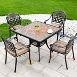 Bộ bàn ghế sân vườn BN04VM + Ghế LU6051C