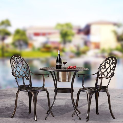Ghế Ngoài Trời Nhôm Đúc GN17