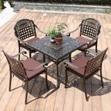 Bộ bàn ghế sân vườn V80 + Ghế LU6051C