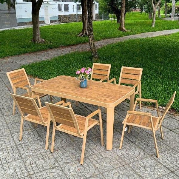 Bộ bàn ghế sân vườn BCCNB1 + Ghế GCVB1