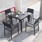 bàn ghế ngoài trời sân vườn polywood luxvie