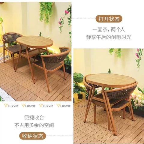 bộ bàn ghế ban công