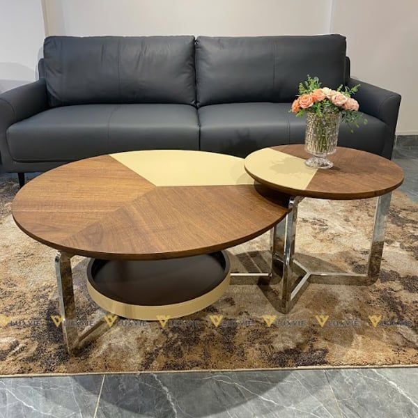 Bàn trà đôi BTDECOR2