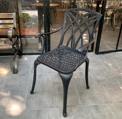 Ghế Ngoài Trời Nhôm Đúc GN19