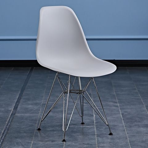 Ghế nhựa PP chân mạ DPA009