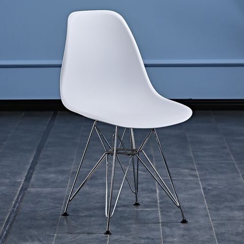 Ghế nhựa PP chân mạ DPA009