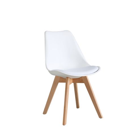 Ghế mặt nệm chân gỗ DPA05