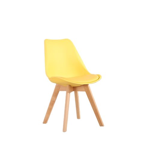 Ghế mặt nệm chân gỗ DPA05