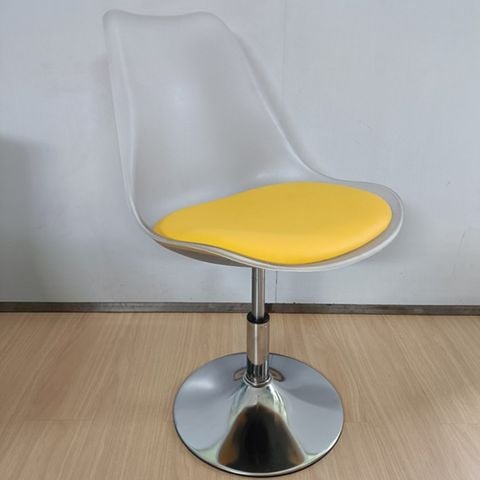 Ghế mặt nệm lưng trong nhám chân xoay cố định nâng hạ DPA05H