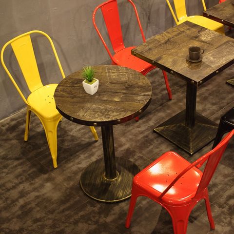 Ghế tolix tựa thấp S1518