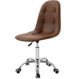 Ghế da cúc chân xoay DPA11B