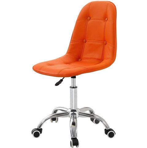 Ghế da cúc chân xoay DPA11B