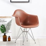 Ghế nhựa thuyền chân sắt DPA14A