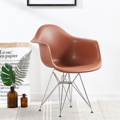 Ghế nhựa thuyền chân sắt DPA14A