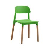 Ghế nhựa đúc chân gỗ S3022