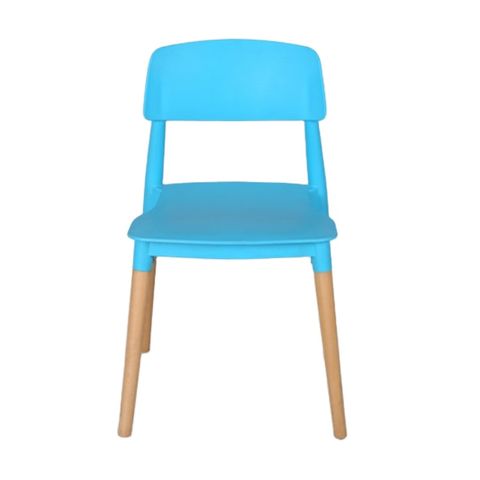 Ghế nhựa đúc chân gỗ S3022