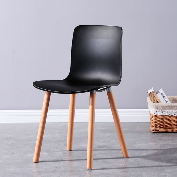 Ghế nhựa PP chân gỗ DPA31