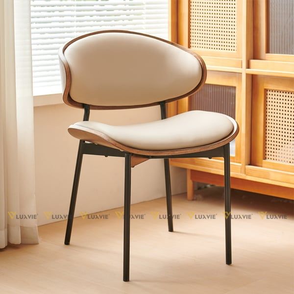 Ghế ăn bọc da cao cấp Elara