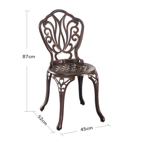 Ghế Ngoài Trời Nhôm Đúc DPAV01
