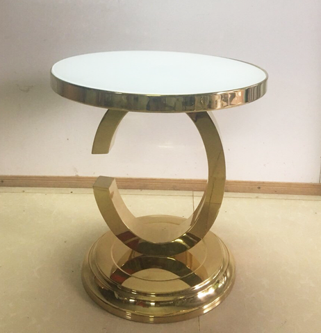 Bàn trà mặt kính chữ C (DPB12)