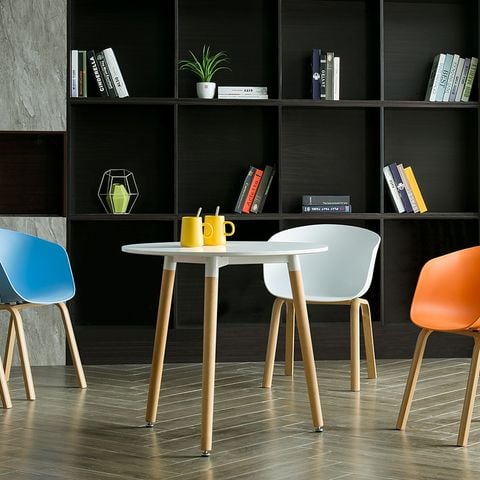 Bàn cafe 3 chân mặt gỗ MDF (DPB1)