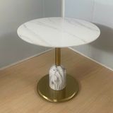 bàn cafe chân trụ