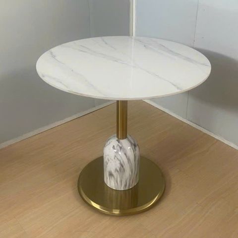 bàn cafe chân trụ