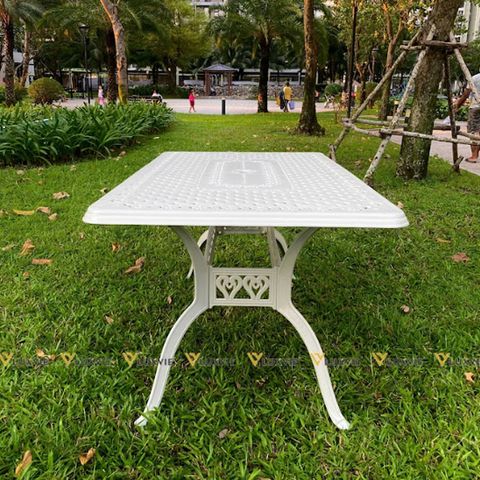 Bộ bàn ghế nhôm ngoài trời DPBV08 + Ghế DPAV4A