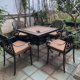 Bàn sân vườn mặt đá DPBV18 (không gồm ghế)