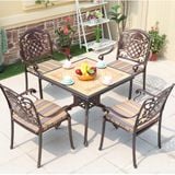 Bàn sân vườn mặt đá DPBV18 (không gồm ghế)