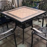 Bàn sân vườn mặt đá DPBV18 (không gồm ghế)