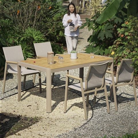 Bộ bàn ghế sân vườn DPBV19A + Ghế DPAV09