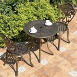 Bộ bàn ghế sân vườn LU6161 + Ghế DPAV2