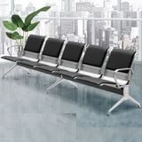 Ghế băng chờ inox có đệm DPDC1A