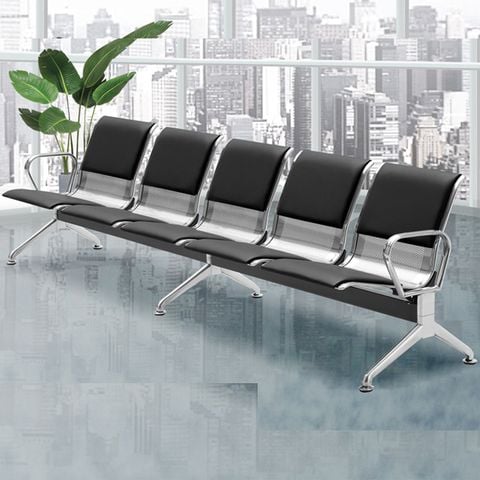 Ghế băng chờ inox có đệm DPDC1A